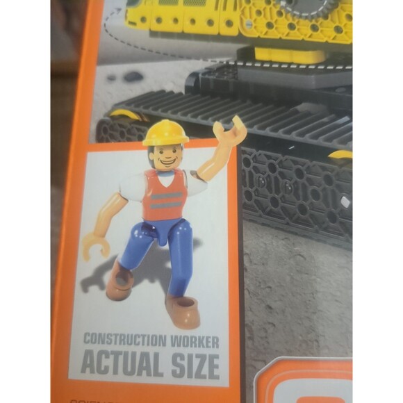 HEX Bug Vex Robotics 370 Piece Excavator Construction Machinery Kit Stem Toy - Picture 8 of 10